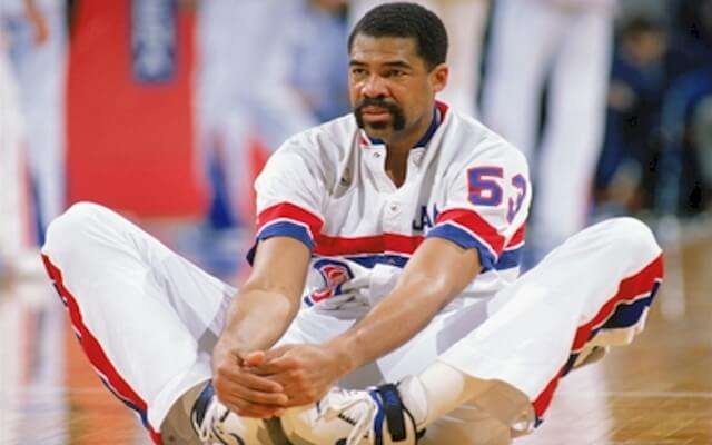 James Edwards won NBA titles with the Detroit Pistons in 1989 and 1990.