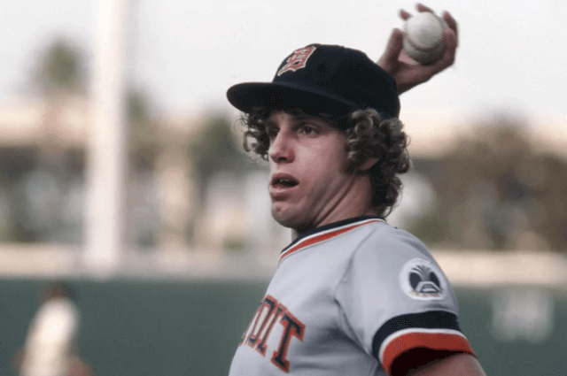 Mark Fidrych was a non-roster invitee to big league spring training camp by the Detroit Tigers in 1976.