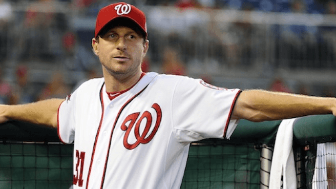 Max Scherzer deals complete game, wife goes into labor - Sports Illustrated
