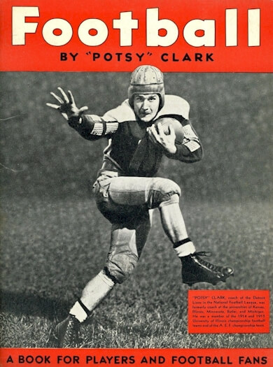Potsy Clark was the cover boy for this football magazine in the 1930s.