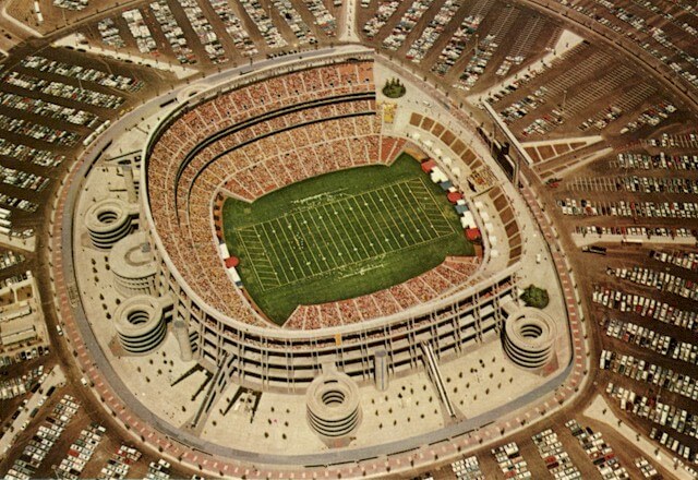 San Diego Stadium in 1967, when it was a state of the art facility.