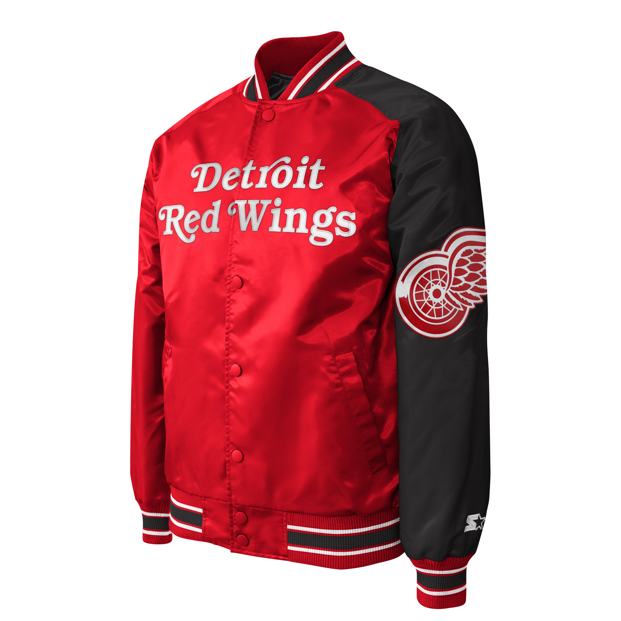 Vintage Detroit Red Wings Pro Player Jacket Size Medium