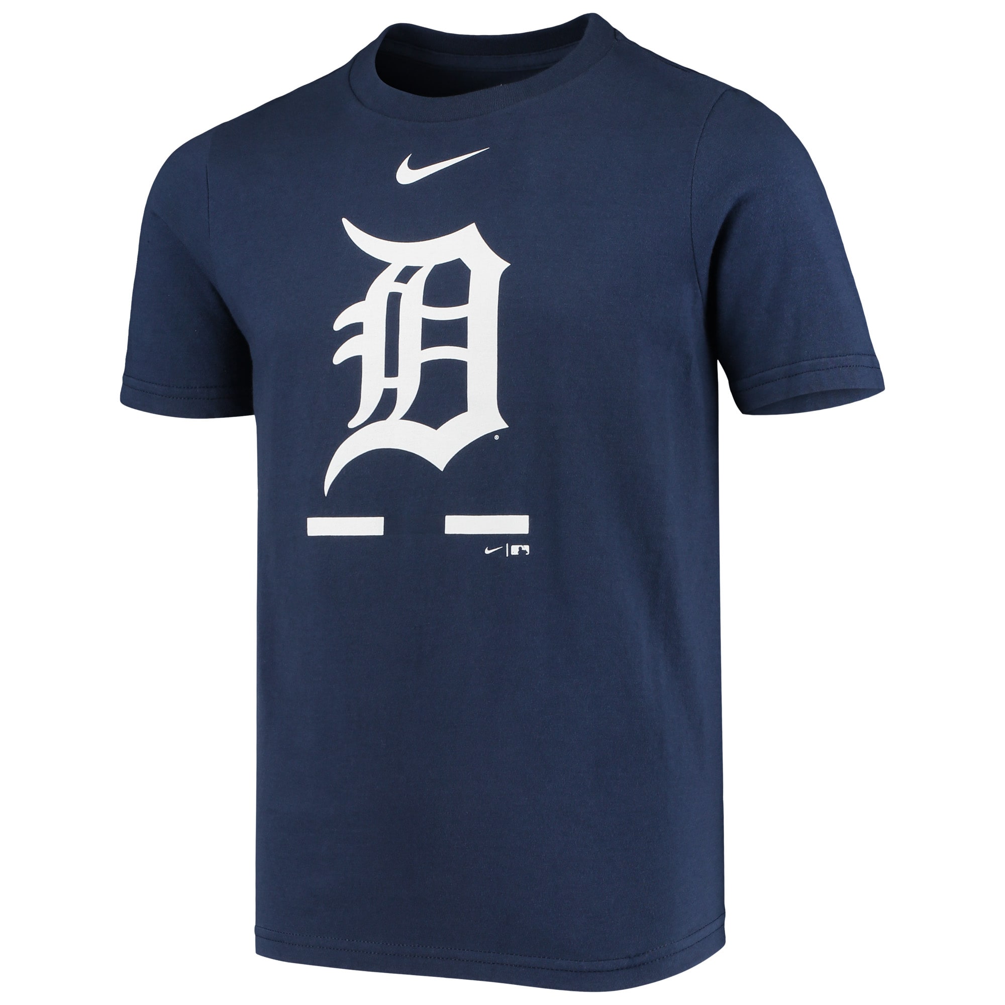 Detroit Tigers Youth Nike Primary T-Shirt - Vintage Detroit Collection