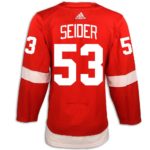 Moritz Seider Detroit Red Wings Adidas Authentic Veterans Day Practice  Jersey (Camo)
