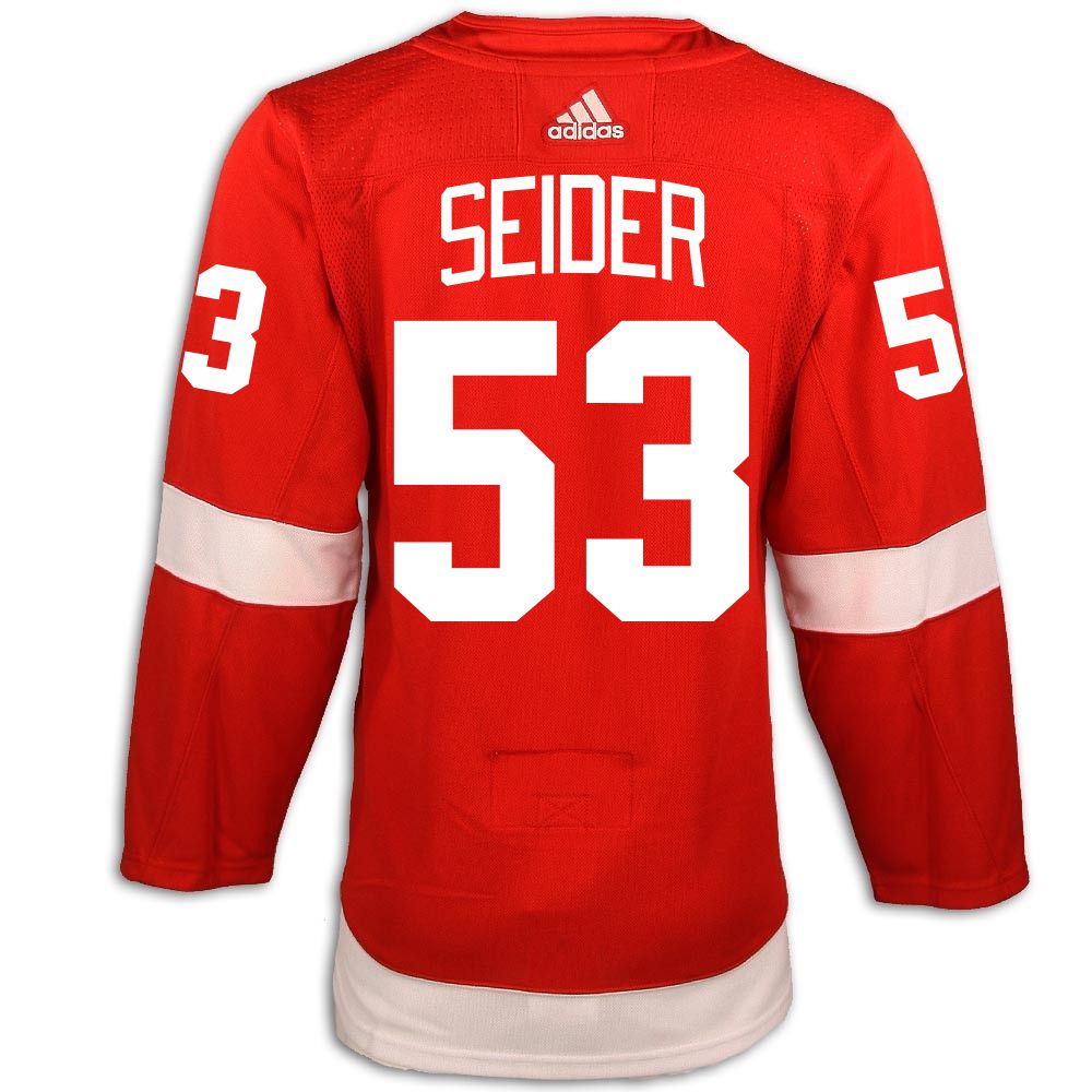 Lids Moritz Seider Detroit Red Wings Fanatics Authentic Autographed adidas  Authentic Jersey with NHL Debut 10/14/21 Inscription - Red
