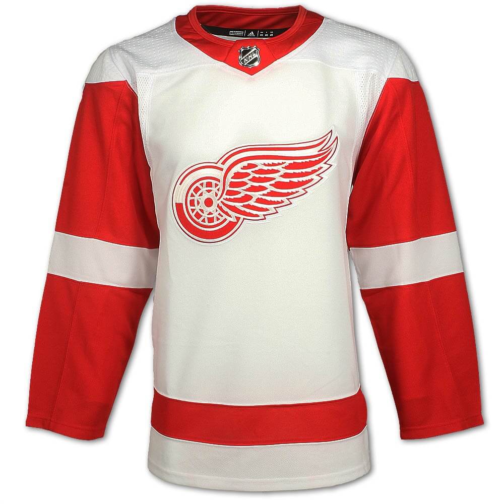 adidas Detroit Red Wings White Away Primegreen Authentic Pro