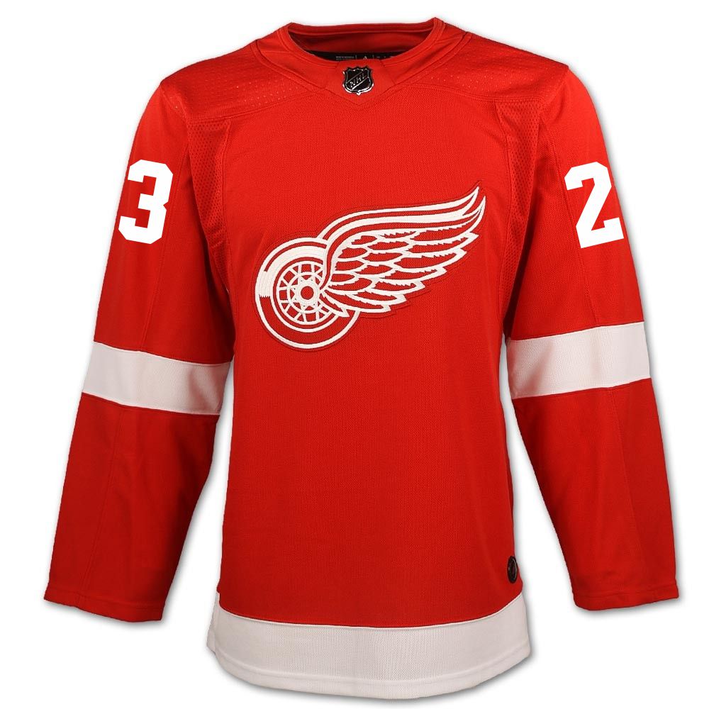 Lucas Raymond #23 Detroit Red Wings Adidas Road Primegreen Authentic Jersey  - Vintage Detroit Collection