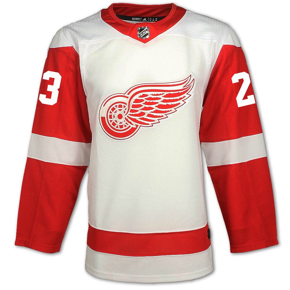 Lucas Raymond #23 Detroit Red Wings Adidas Reverse Retro Jersey by Vintage Detroit Collection