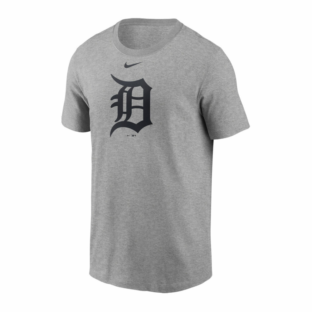 Detroit Tigers Men's Large Logo T-Shirt - Vintage Detroit Collection