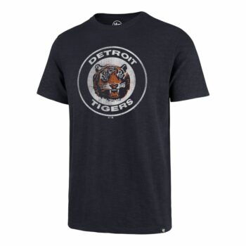 Detroit Tigers Men's COOP Atlas Blue T-Shirt