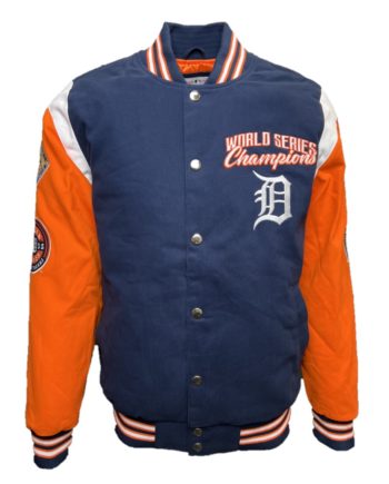 Detroit Tigers 1984 Satin Dugout Jacket - Vintage Detroit Collection