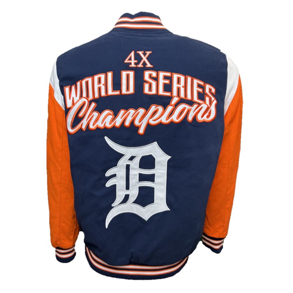 Starter Mens Detroit Tigers 1984 World Series Varsity Varsity Jacket