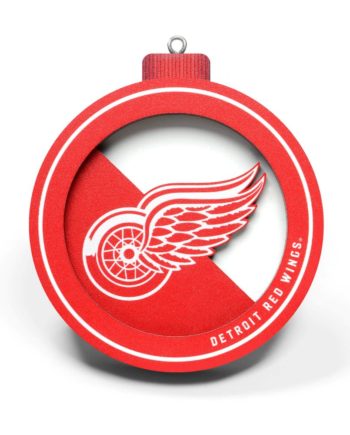 Detroit Red Wings Ugly Sweater Ornament by Vintage Detroit Collection