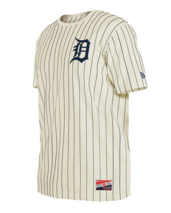 Detroit Tigers Throwback Striped Men's T-Shirt