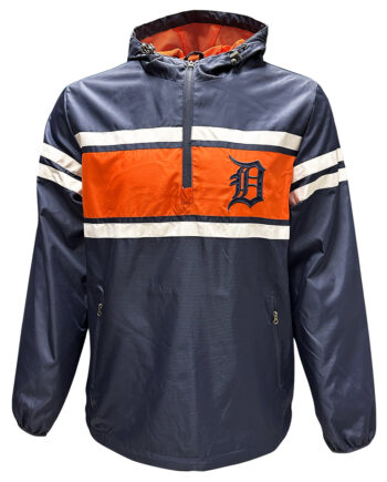 Detroit Tigers Game Score 1/4 Zip Jacket