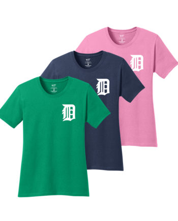 Women's Detroit Tigers Touch Gray Power Play V-Neck T-Shirt
