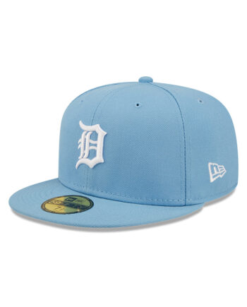 Detroit Tigers 59FIFTY Sky Blue/ White Fitted Cap