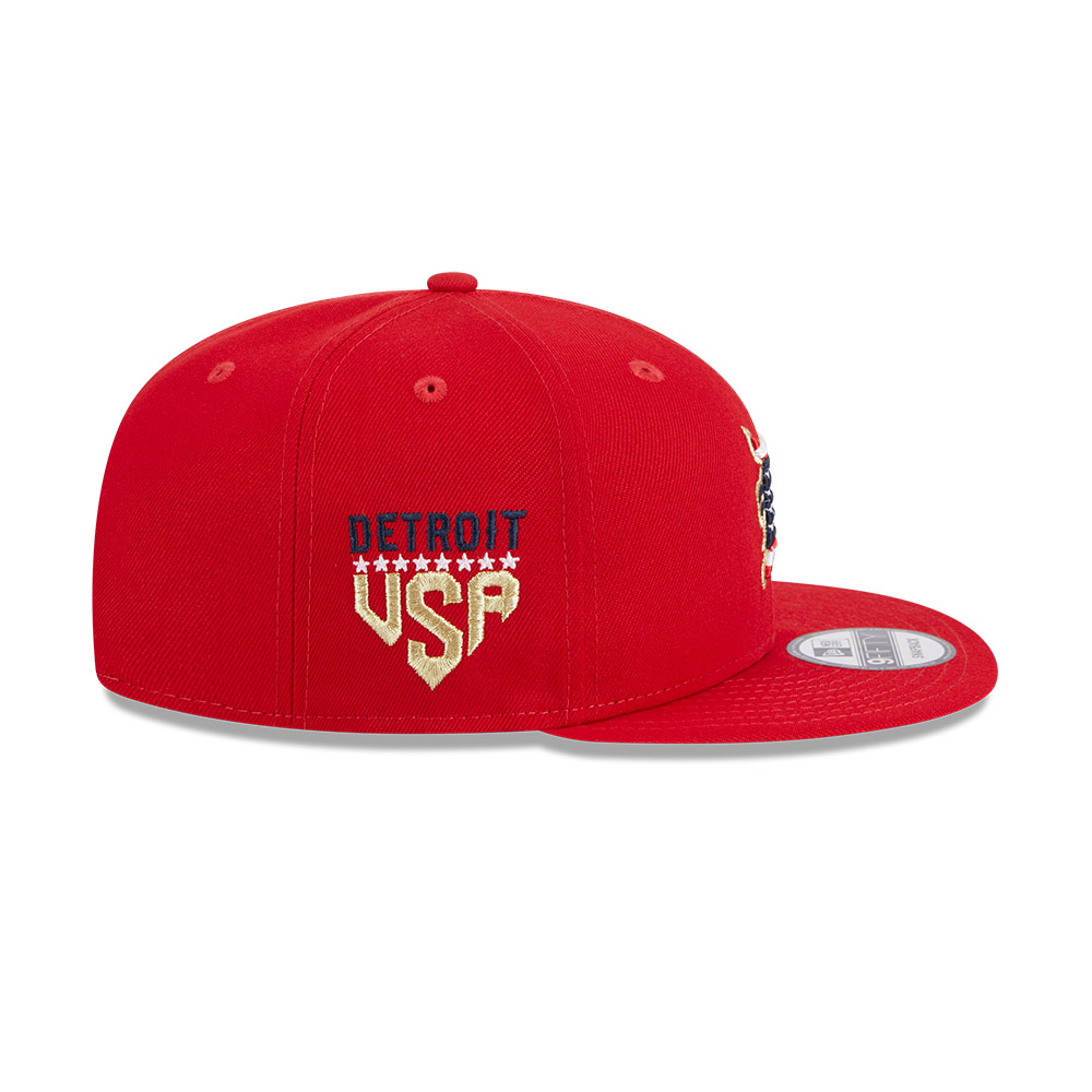 Men's Detroit Tigers New Era Red 2023 Fourth of July 59FIFTY