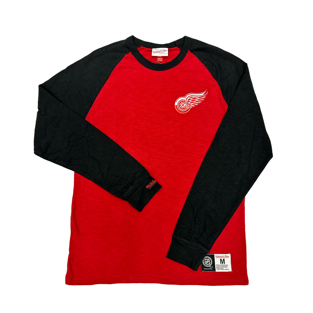 Detroit Red Wings Men's Legendary Slub LS T-Shirt - Vintage Detroit ...