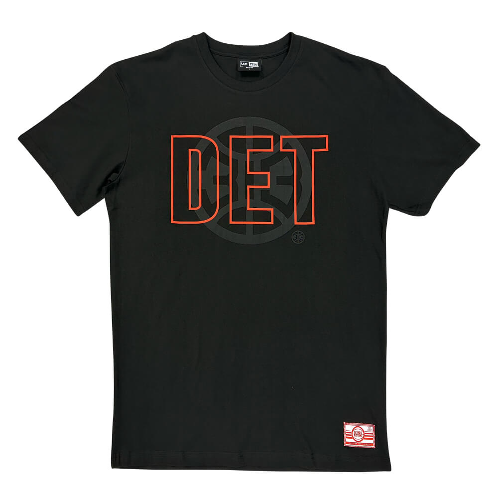 Detroit Pistons 2023 City Edition Men's Black T-shirt - Vintage Detroit ...