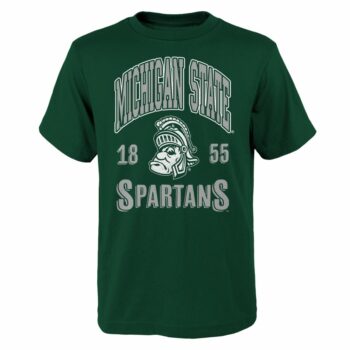 Michigan State Youth Gruff Sparty Retro SS T-shirt
