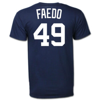 Alex Faedo #49 Detroit Tigers Home Wordmark T-Shirt