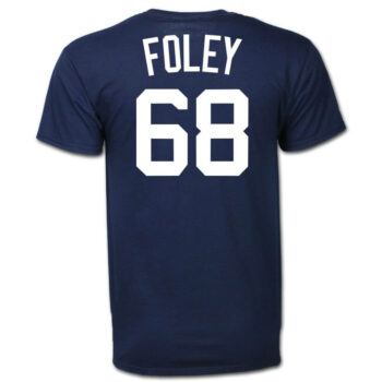 Foley #68 Detroit Tigers Home Wordmark T-Shirt