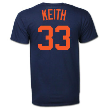Colton Keith #33 Detroit Tigers Road Wordmark T-Shirt