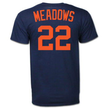 Parker Meadows #22 Detroit Tigers Road Wordmark T-Shirt