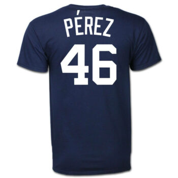 Wenceel Perez #46 Detroit Tigers Home Wordmark T-Shirt
